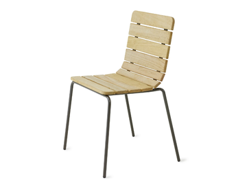 11:AN - Stackable oak chair by Nola Industrier - view 2